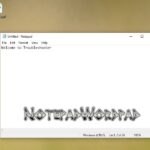 notepad windows 10